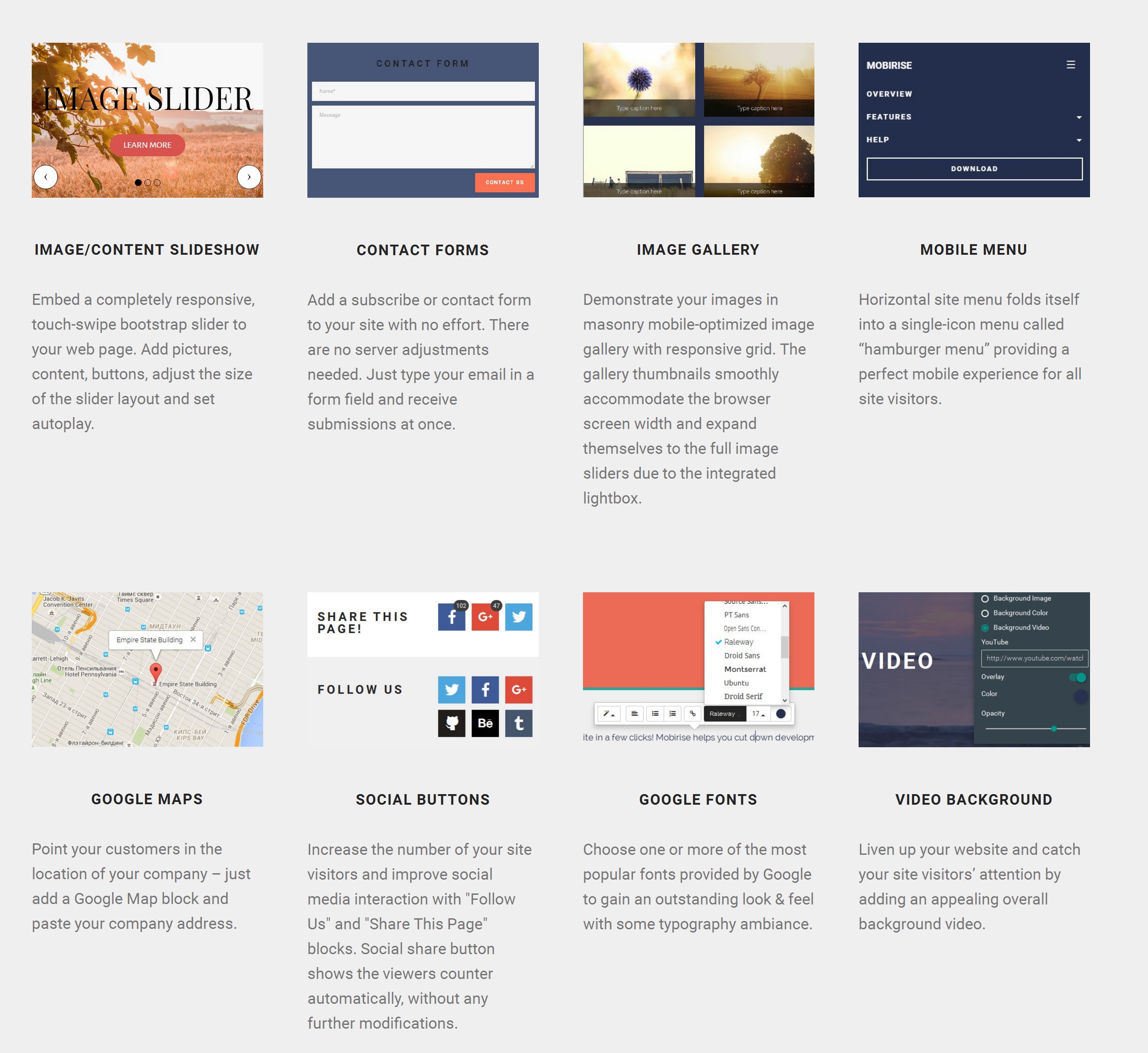 Bootstrap Easy Website Builder Tool