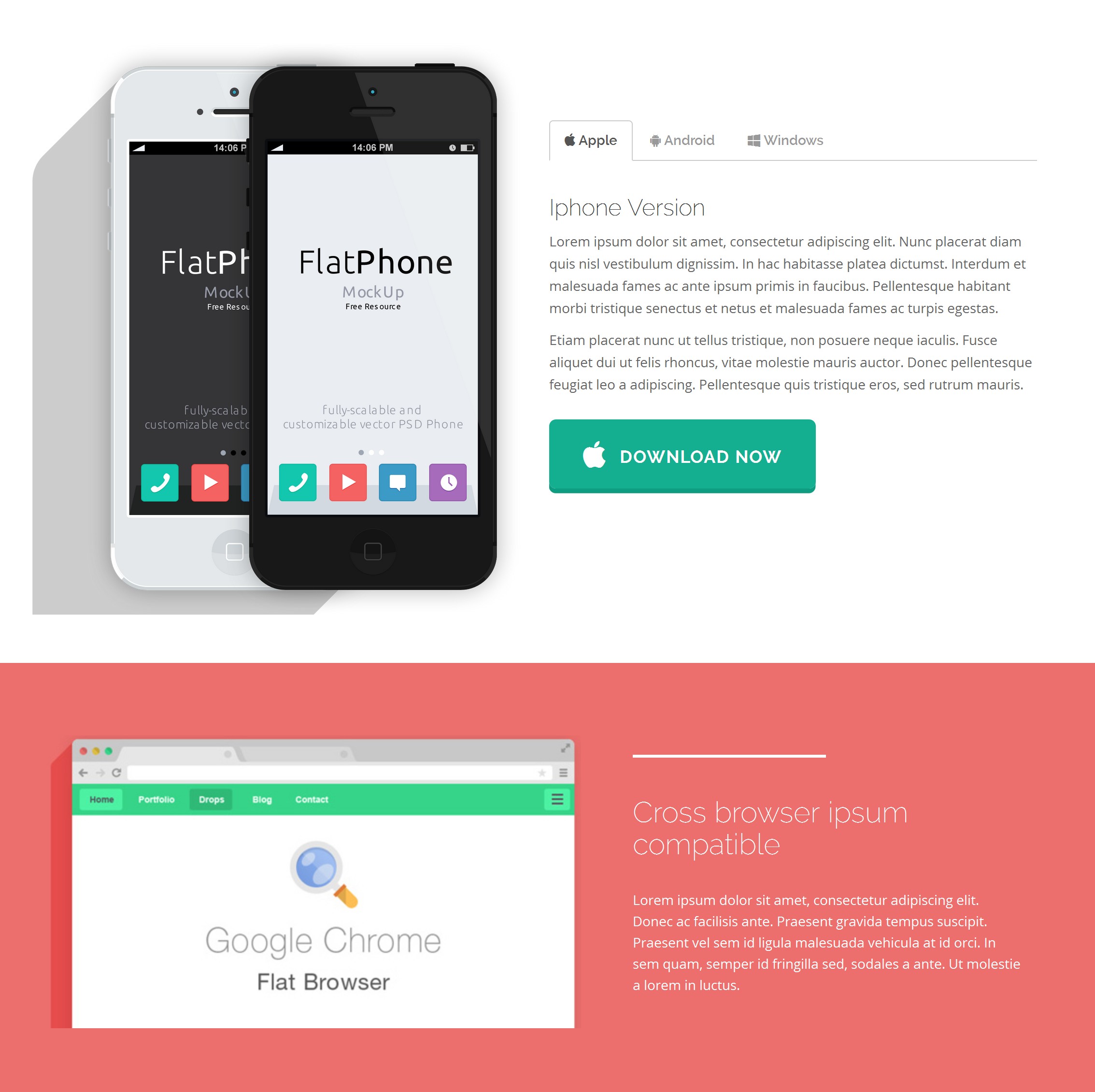 HTML Bootstrap Design Theme