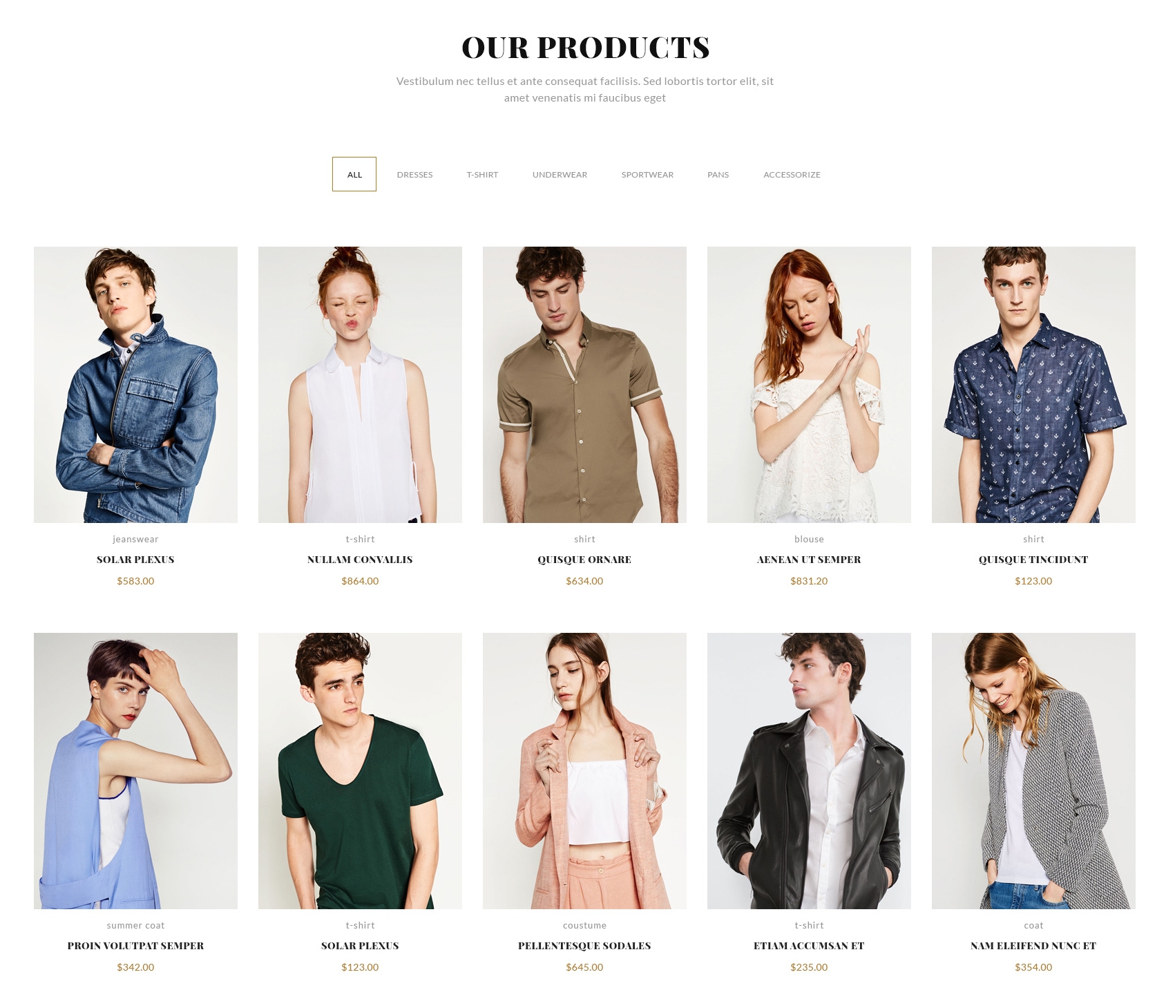 Free Bootstrap Store Theme