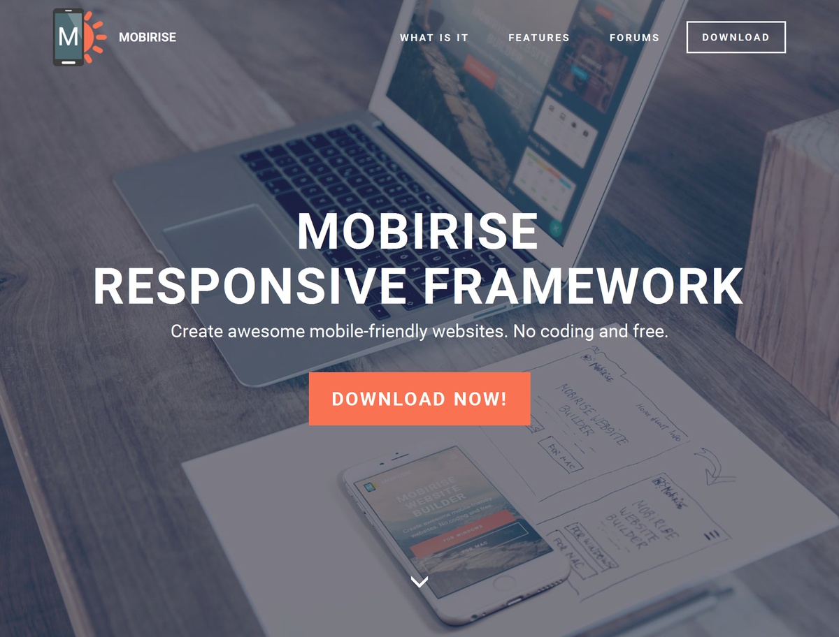 Simple Responsive Website Template